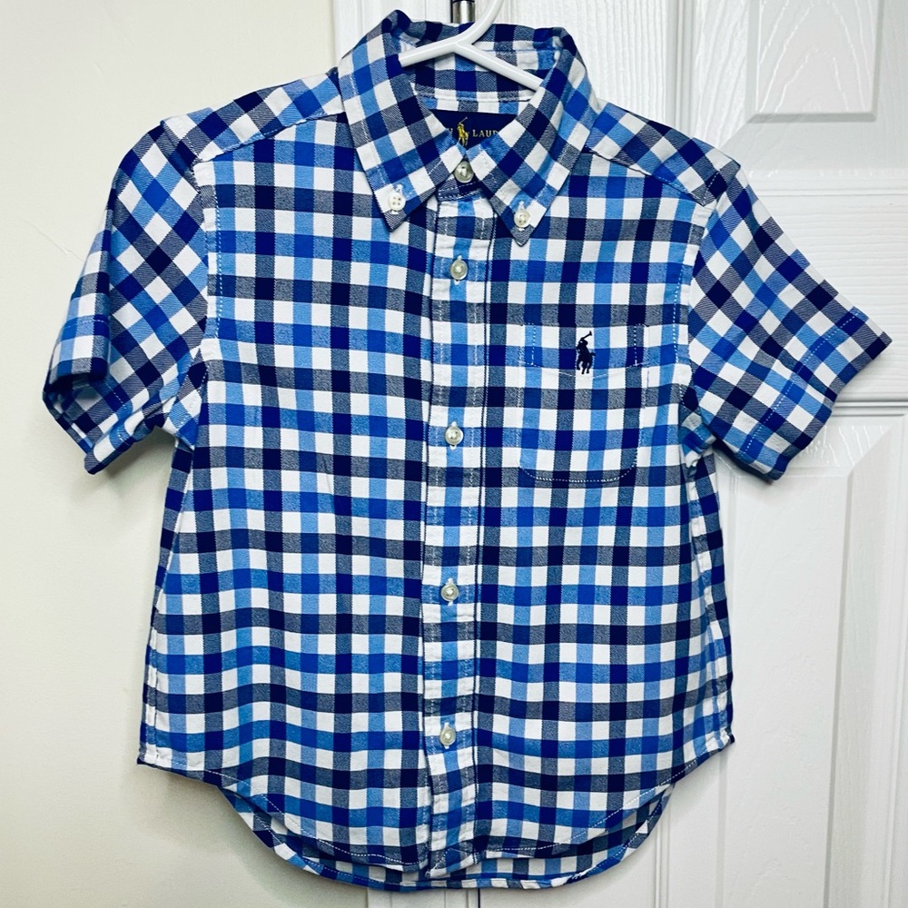 Polo by Ralph Lauren Kids (2T) Checkered  Shirt